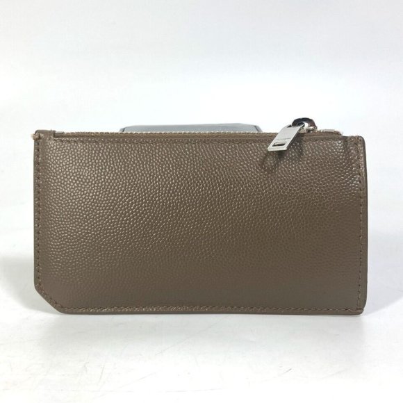 SAINT LAURENT PARIS Compact wallet Fragment case Wallet Coin Compartment Purse - Picture 12 of 16